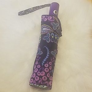 Vera Bradley Batik Leaves Umbrella